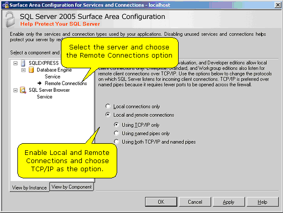 surface area configurator