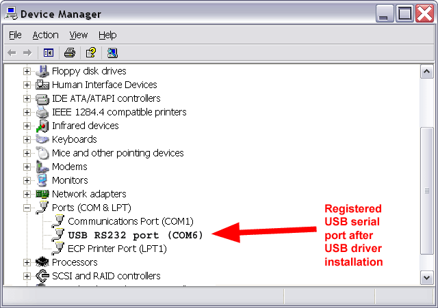 переходник usb com драйвер windows xp скачать